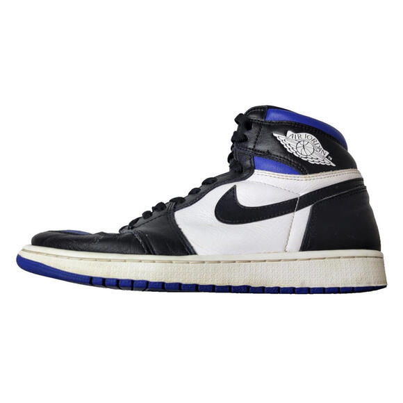 Nike Air Jordan Retro OG High Royal Toe 2020 Shoes Sneakers Men's 9.5 555088-041 - Picture 1 of 13